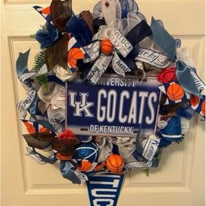 University of Kentucky Wildcats Wreath
